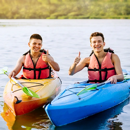 Spływ kajakowy - Trasa